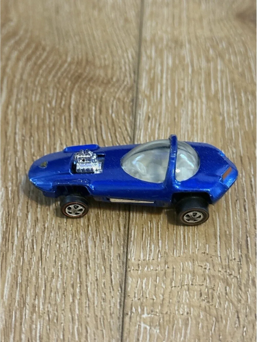 Hot Wheels Redline SILHOUETTE Dark Blue US White Interior Very Nice !!